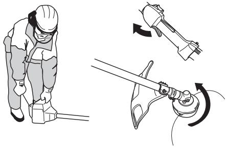 JONSERED GC 2236 - Blocage de l'accelération - 5