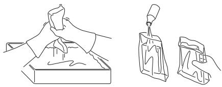 JONSERED GC 2236 - Huilage du filtré à air - 2