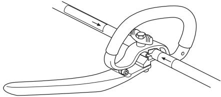 JONSERED GC 2236 - Montage des J-Handgriffs - 3