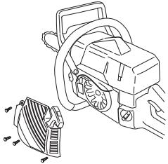 JONSERED CS 2159 WH - Een gebroken of versleten starterkoord verrangen - 4