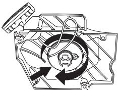 JONSERED CS 2159 WH - Mise sous tension du ressort - 1