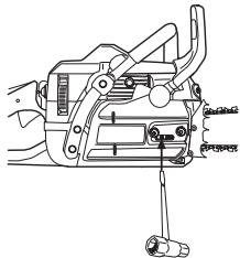 JONSERED CS 2159 WH - Montage von Schiene und Kette - 8