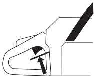 JONSERED CS 2159 WH - Gashendelvergrendeling - 2