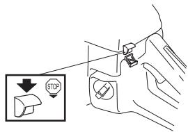 JONSERED CS 2159 WH - Stoppschalter - 1