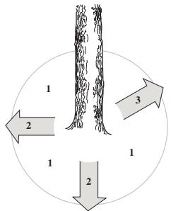 JONSERED CS 2159 WH - Émondage des branches basses et voie de retraite - 2