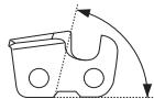JONSERED CS 2159 WH - Allgemeines über das Scharfen von Schneidezahlen - 4