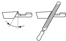 JONSERED CS 2159 WH - Allgemeines über das Scharfen von Schneidezahlen - 3