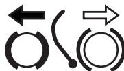 JONSERED CS 2238 - Símbolos na láquina: - 10
