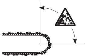 JONSERED CS2245 - Trait de chute - 7