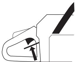 JONSERED CS2245 - Gashendelvergrendeling - 2