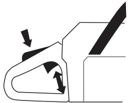 JONSERED CS2245 - Gashendelvergrendeling - 4