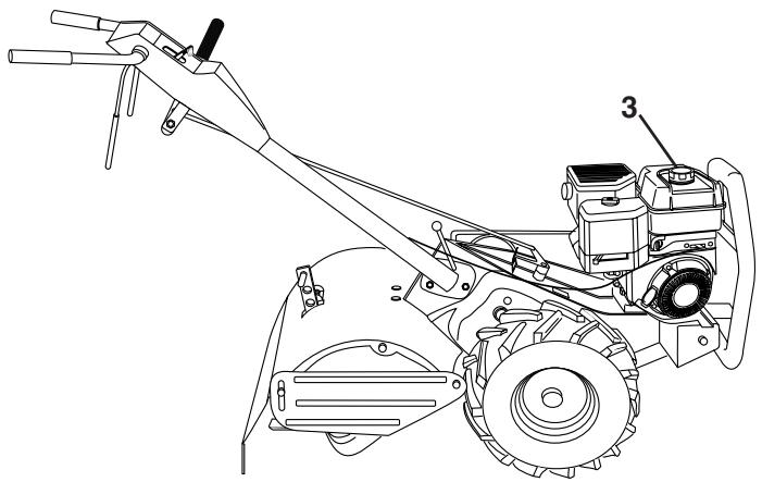JONSERED CT 2105 R - Mise en marche et conduite 3. Starten en rijden - 2