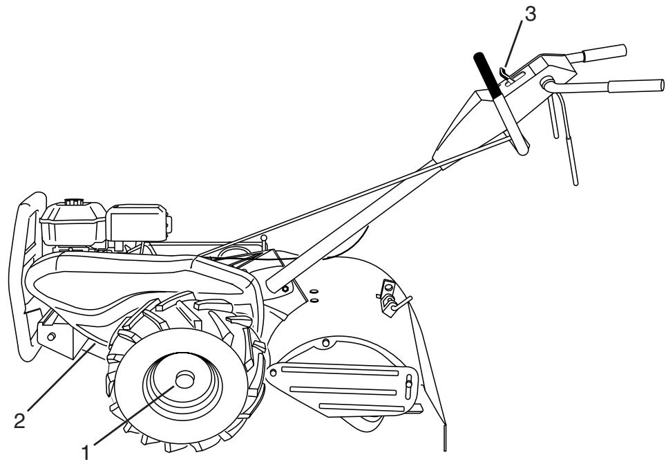 JONSERED CT 2105 R - FR Plan de graissage - 1