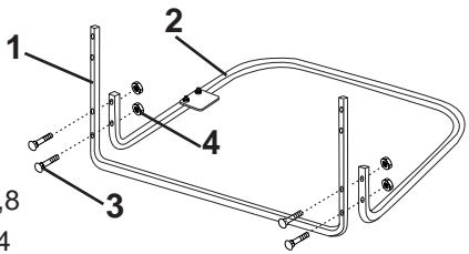 JONSERED ICT 13 - F Assemblage des composants du collecteur - 5