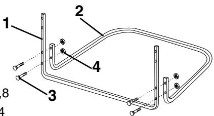 JONSERED ICT 15 - F Assemblage des composants du collecteur - 5
