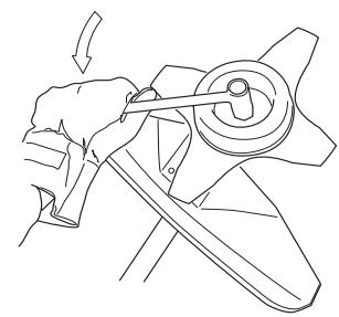 JONSERED J-HANDLE SET - Montering av klingskydd, gräsklinga och gräskniv - 3