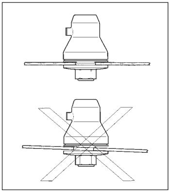JONSERED J-HANDLE SET - Montage von Klinge und Trimmerkopf - 1