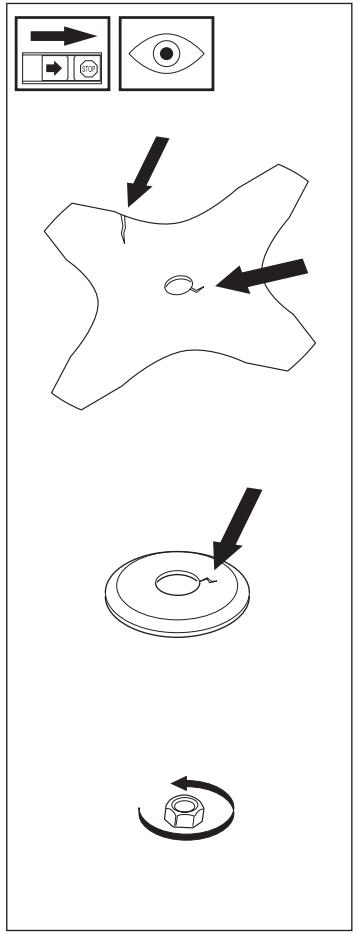 JONSERED J-HANDLE SET - Kontrol før start - 1