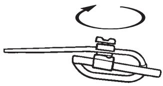 JONSERED J-HANDLE SET - Posión de transporte, Mango tipo J - 2