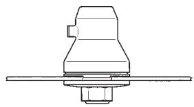 JONSERED J-HANDLE SET - Montering av klinga och trimmerhuvud - 1