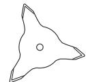 JONSERED J-HANDLE SET - Equipo de corte - 2