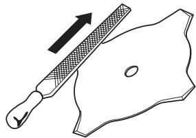 JONSERED J-HANDLE SET - Afilado de cuchilla y hoja de hierba - 2
