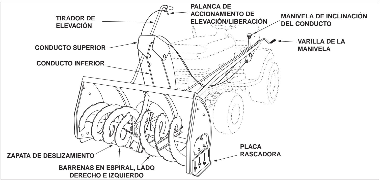 JONSERED LST 42 C-669 - FAMILIARICESE CON SU SOPLADOR DE NIEVE - 1