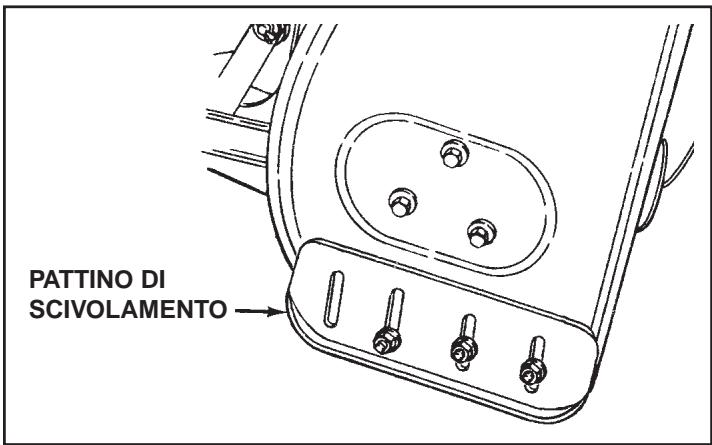 JONSERED LST 42 C-669 - REGOLAZIONE DEI PATTINI DI SCIVOLAMENTO - 1