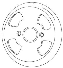 JONSERED LST 42 C-669 - PESAS PARA LAS RUEDAS - 1