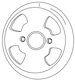 JONSERED LST 42 C-669 - RADGEWICHTE - 1