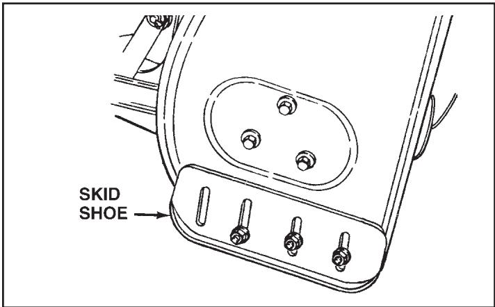 JONSERED LST 42 C-669 - SKID SHOE ADJUSTMENT - 1