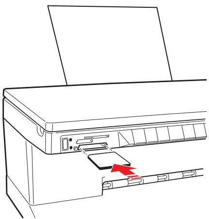 OLIVETTI ANY_WAY PHOTO PLUS - Inséorer une Carte Mémoire - 1