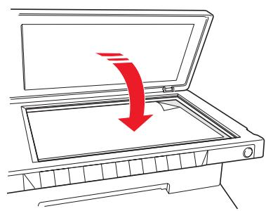 OLIVETTI ANY_WAY PHOTO PLUS - POSITIONNEMENT DU DOCUMENT SUR LA VITRE DU SCANNER - 3