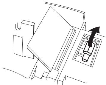 OLIVETTI CMS 140 B - Installation du rouleau encreur - 1