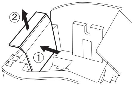 OLIVETTI CMS 140 B - Installation et remplacement des piles pour la sauvegarde des données en mémoire - 3