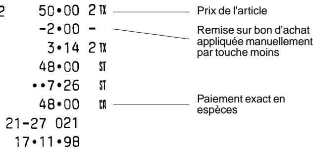 OLIVETTI CMS 140 B - Remise sur bon de réduction - 1