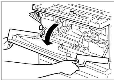 OLIVETTI COPIA 9020 - AREA DESPLAZAMIENTO DEL PAPEL (parte delantera) - 1