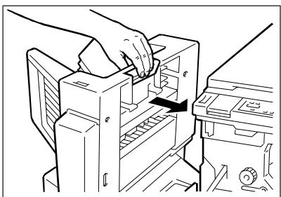 OLIVETTI COPIA 9020 - CLEARING PAPER JAMS IN THE STAPLER SORTER - 3