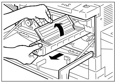 OLIVETTI COPIA 9020 - ADDING TONER - 2