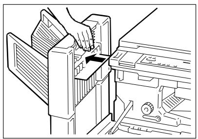 OLIVETTI COPIA 9020 - REMOVING PAPER JAMMED IN SORTER 10 - 1