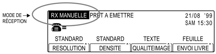OLIVETTI COPIA 9916 - Paramétrage du mode RX MANUELLE - 5