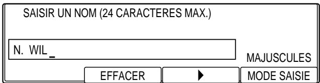 OLIVETTI COPIA 9916 - Pour modifier le nom d'expéditeur : - 2