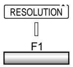 OLIVETTI COPIA 9916 - Réglage de la résolution de lecture - 1