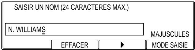 OLIVETTI COPIA 9916 - Modification ou suppression d'un nom d'expéditeur - 4