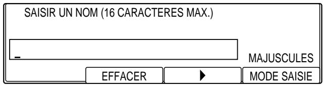 OLIVETTI COPIA 9916 - Utiliser le clavier numérique pour entrer le numero de téléphone/ télécopieur que l'on souhaite enregistrer. - 5