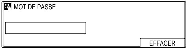 OLIVETTI COPIA 9916 - Envoi d'un document avec sous-adresse et mot de passer à l'aide des touches du panneau de commande. - 11