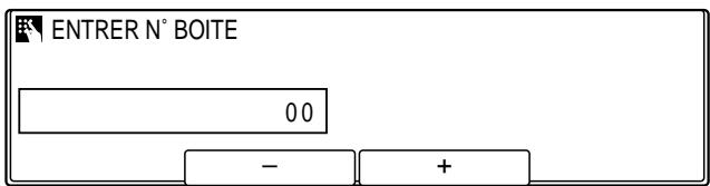 OLIVETTI COPIA 9916 - Suppression d'une boîte confidentielle - 4