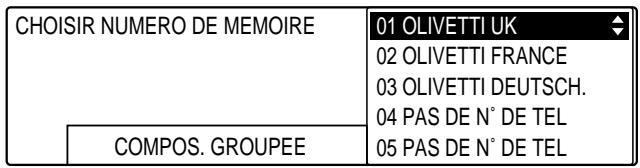 OLIVETTI COPIA 9916 - Appuyer sur Enregist. - 1