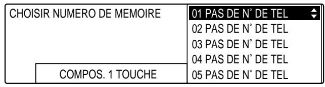 OLIVETTI COPIA 9916 - Enregistrement de nombres en composition rapide 1 touche - 9