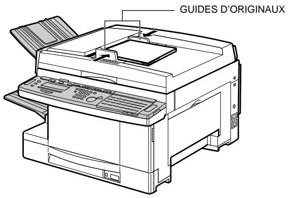 OLIVETTI COPIA 9916 - Mise en place du document dans le chargeur automatique de documents (CAD) - 14